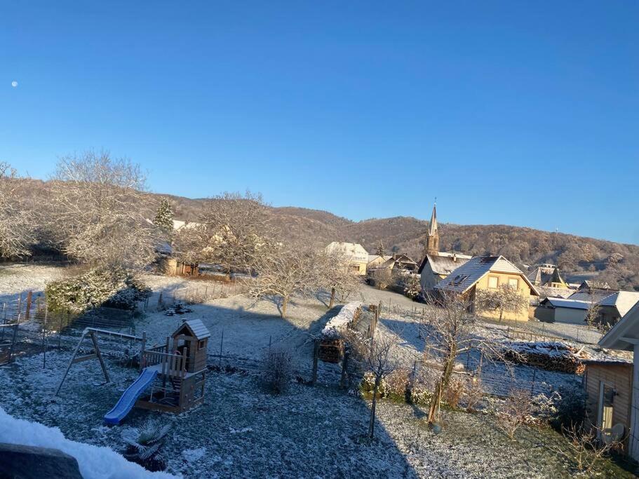 Gite Le Charmot, Au Pied Des Montagnes Classe 3* Roderen Eksteriør bilde
